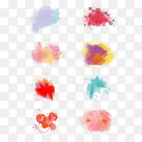 多彩水墨图案-空若网 多彩水墨图案-空若网