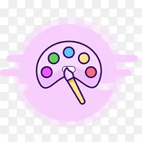 卡通的画板图标设计-空若网 卡通的画板图标设计-空若网