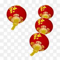 春节元素 新年 传统文化 灯笼02-空若网 春节元素 新年 传统文化 灯笼02-空若网