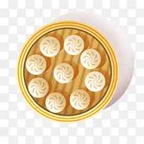 卡通手绘小笼包-空若网 卡通手绘小笼包-空若网