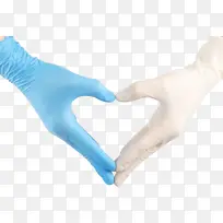 一次性橡胶丁腈手套呵护心型高清免扣-空若网 一次性橡胶丁腈手套呵护心型高清免扣-空若网
