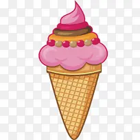 可爱粉红冰激凌-空若网 可爱粉红冰激凌-空若网