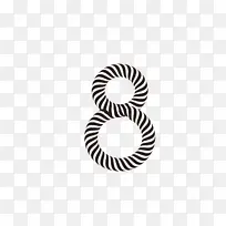 海报艺术数字8-空若网 海报艺术数字8-空若网