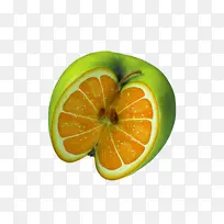 创意苹果橙子合成-空若网 创意苹果橙子合成-空若网