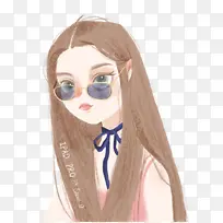 Ů��ͷ��廭��ͼ-������