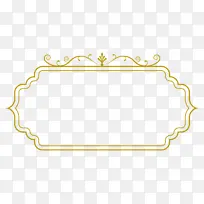 金色边框纹理装饰图案-空若网 金色边框纹理装饰图案-空若网