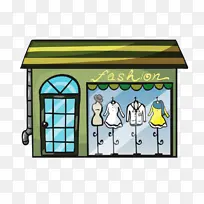 手绘服装店-空若网 手绘服装店-空若网