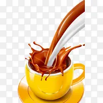 倾倒的巧克力牛奶-空若网 倾倒的巧克力牛奶-空若网