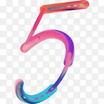 彩色数字5素材-空若网 彩色数字5素材-空若网