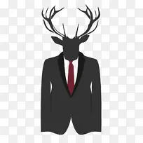 手绘麋鹿造型男装-空若网 手绘麋鹿造型男装-空若网