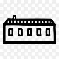 手绘卡通简易小房子-空若网 手绘卡通简易小房子-空若网