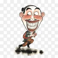 手绘卡通水浒英雄鼓上骚-空若网 手绘卡通水浒英雄鼓上骚-空若网