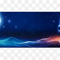 蓝色会议背景-空若网 蓝色会议背景-空若网