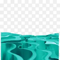 绿色梯田插画-空若网 绿色梯田插画-空若网