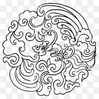 花纹 圆形 传统图案-空若网 花纹 圆形 传统图案-空若网