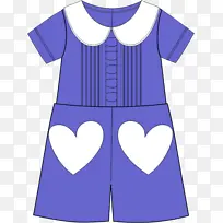 爱心口袋裤子小朋友服装-空若网 爱心口袋裤子小朋友服装-空若网