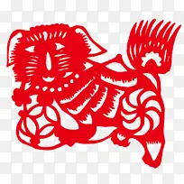 春节元素 新年 传统文化 剪纸-空若网 春节元素 新年 传统文化 剪纸-空若网