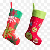 彩色圣诞袜组合-空若网 彩色圣诞袜组合-空若网