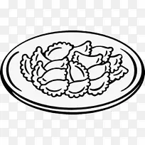 手绘水饺图片-空若网 手绘水饺图片-空若网