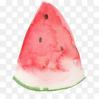 手绘 西瓜 食物 装饰元素-空若网 手绘 西瓜 食物 装饰元素-空若网