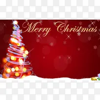 圣诞节 喜庆 圣诞树 红色-空若网 圣诞节 喜庆 圣诞树 红色-空若网