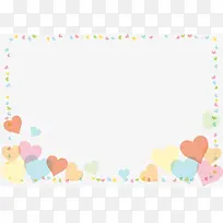 爱心灰色彩色背景-空若网 爱心灰色彩色背景-空若网