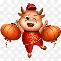 牛年素材小牛-空若网 牛年素材小牛-空若网