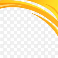 简约橙色线条装饰-空若网 简约橙色线条装饰-空若网