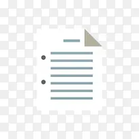 白色纸张扁平化元素-空若网 白色纸张扁平化元素-空若网