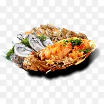 自助餐里的海鲜生蚝元素-空若网 自助餐里的海鲜生蚝元素-空若网