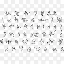 装饰元素,装饰花纹,AI源文件各种花纹-空若网 装饰元素,装饰花纹,AI源文件各种花纹-空若网