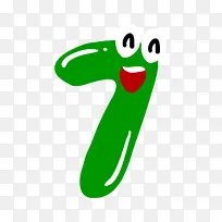 矢量图数字动画7七-空若网 矢量图数字动画7七-空若网