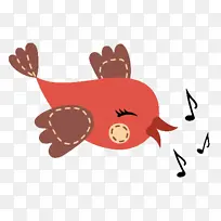 可爱卡通小鸟装饰-空若网 可爱卡通小鸟装饰-空若网