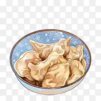 冬至水饺插画-空若网 冬至水饺插画-空若网