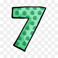 矢量图数字7七-空若网 矢量图数字7七-空若网