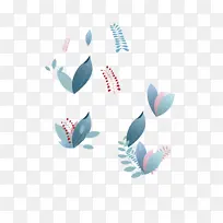 植物花草插画-空若网 植物花草插画-空若网