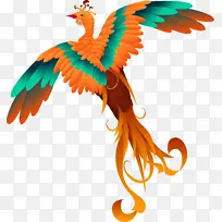 凤凰插画手绘素材-空若网 凤凰插画手绘素材-空若网