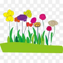 花朵卡通手绘-空若网 花朵卡通手绘-空若网