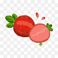 草莓手绘水果-空若网 草莓手绘水果-空若网