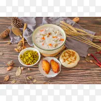 实拍蔬菜海鲜粥-空若网 实拍蔬菜海鲜粥-空若网