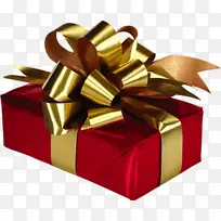 礼物 红金色 立体 生日-空若网 礼物 红金色 立体 生日-空若网