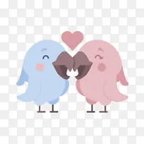 鹦鹉情侣小动物图片-空若网 鹦鹉情侣小动物图片-空若网