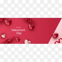 情人节爱心装饰背景-空若网 情人节爱心装饰背景-空若网