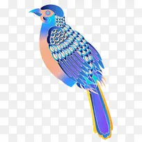 中国风 插画 元素 喜鹊-空若网 中国风 插画 元素 喜鹊-空若网