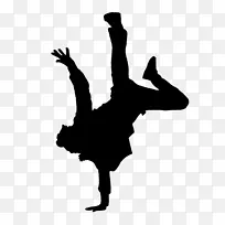 时尚街舞人物剪影-空若网 时尚街舞人物剪影-空若网