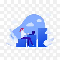 Ů�Ե��԰칫�廭-������