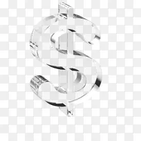 3D水晶透明玻璃¥符号-空若网 3D水晶透明玻璃¥符号-空若网