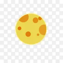 可爱插画风月亮-空若网 可爱插画风月亮-空若网