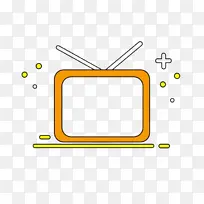 电视机 矢量图-空若网 电视机 矢量图-空若网