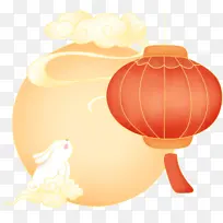 中国风中秋节元素插画-空若网 中国风中秋节元素插画-空若网